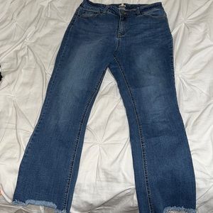 Reba cropped flare jeans